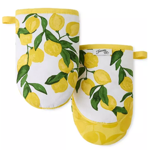 Fiesta
Lemon Vine Mini Cotton Oven Mitt Set of 2, 5.5" x 8" Fiesta
Lemon Vine Mini Cotton Oven Mitt Set of 2, 5.5" x 8"