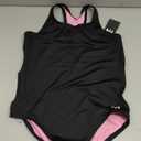 TYR Girls Durafast Lite Ella Maxfit Swimsuit (Black, XL)