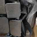 Suteck Camping Cot, Folding Camping Cot Bed for Adults Sleeping 1200D Double Layer Oxford Portable Folding Outdoor Cots for Camping W/Soft Pad Carry Bag for Home Office Nap Beach Travel, Stripe Blue (75"28"15")