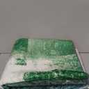 Kelarea Living Room Rug, 5x7 Rug Modern Abstract Washable Rugs Green Faux Wool Vintage Carpets, Non Slip Rug for Bedroom, Dining Room, College Dorm, Kids Playroom, Home Office