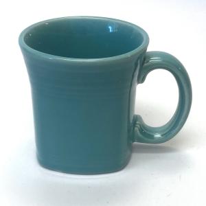 13 Ounce Square Mug in Turquoise