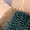 Tongmo 4 ft x 50 ft Green PVC Coated Welded Wire Fence, 16GA Garden Chicken Wire Fence Roll, Mesh Size 2" x 4" Hardware Cloth, Ideal for Yard Protection and Poultry Netting