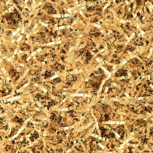 Uptotop 1 LB Crinkle Cut Paper Shred Filler for Gift Wrapping, Gift Basket Filling, Perfect for Birthday, Christmas, Thanksgiving, Halloween, Easter, Valentine's Day, Mother's Day, Father's Day, Wedding & Holiday Decor, Glitter Gold