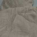 MIULEE Taupe Linen Curtains 96 Inch Long for Bedroom Living Room, Soft Thick Linen Textured Window Drapes Semi Sheer Light Filtering Back Tab Rod Pocket Burlap Look Farmhouse Country Decor, 2 Panels