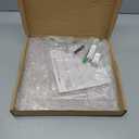 YestBuy 4 Tier Acrylic Cupcake Stand with Base, Premium Cupcake Holder, Acrylic Cupcake Tower Display Cady Bar Party Dcor  Display for Pastry(4.7" Between 2 Layers)