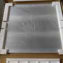 LOAAO 40X36 Gold Bathroom Mirror, Rounded Rectangle Gold Frame Mirror, Brushed Gold Bathroom Vanity Mirror Wall-Mounted, Anti-Rust, Tempered Glass, Hangs Horizontally or Vertically