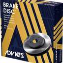 R6F321U ADVICS Ultra-Premium Disc Brake Rotor - Compatible with Select Kia Rondo; Front; SINGLE
