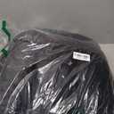 FABRICASTLE Chair Cushions Pads Non-Skid Comfortable 17" x 16" Seat Cushion Cover Set of 4 for Indoor Kitchen Dining Room Office Chairs (Black, 4 Counts (Pack of 1))