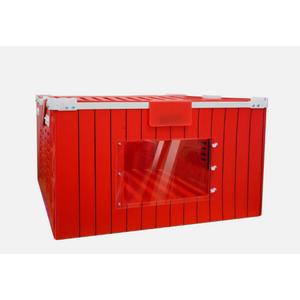 EPHIFY Red Barn Chicken Coop for 1-8 Chicks | 2025 Upgraded Chicken Brooder Box for Chicks, Ducklings, Quail | Portable & Lightweight Plastic Housing