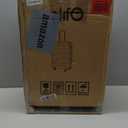 Coolife Carry On Luggage Airline Approved with Spinner Wheels, Hard Shell Suitcase TSA Lock Lightweight Travel Luggage 20-inch,Blue