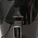 Chefman Air Fryer  6 QT Compact Airfryer for Quick & Easy Meals, Features Hi-Fry Technology for Extra Crisp, Easy-View Window, Touch Controls with 4 Presets, Nonstick & Dishwasher Safe Basket - Black