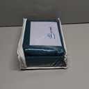 SLEEP-NEST All Season Hotel Luxury Queen Duvet Cover 90x90 Inches 3-Piece Bedding Set, 100% Egyptian Cotton with Zipper Closure & Corner Ties, Breathable Cover, Easy Care - Teal Green