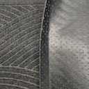 Sturdy Front Door Mat, Absorbent Muddy Dirt Resist Welcome Door Mats Outdoor Indoor, Stain and Fade Resistant, Non-Slip Backing Entry Mat Low Profile Doormat for Entryway, 2917, Grey (1'5" x 2'5" (Rectangular))