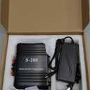 4 Channel Bluetooth 5.0 Stereo Amplifier, 50Wx4 HiFi Power Amp, 1200W Max, USB/SD/FM, Class D Home Audio Receiver for Home Theater & Karaoke, Includes Remote & Power Adapter