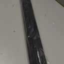 Replacement Door Bottom with Vinyl Fins 36" Long 1 3/4" Wide Threshold Seal Bottom of Door Weatherstrip Kerf Weather Stripping for 7/8" Between Barbs(2 Pcs,Black)