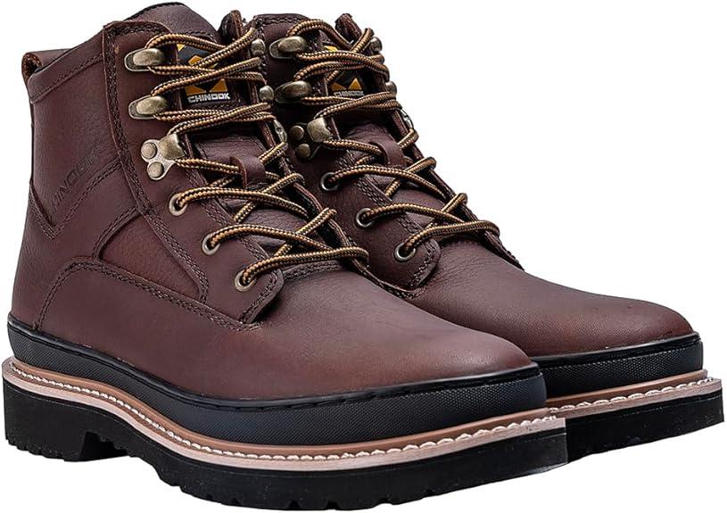 Footwear Workhorse II 6" Soft Toe Men’s Work Boot - Brown 13