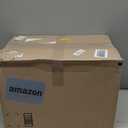 Vanity bar Stool Chair, Makeup Stool Counter Height stools,Small Ottoman Footrest for Living Room, Bathroom, Bedroom, Entryway, OfficesLeather &Metal Legs with Anti-Slip Feet, Black