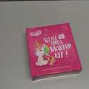 ULOVEME Kids Real Makeup Kit for Girls with Fluffy Purse - Real, Non Toxic, Washable Make Up Toy - Unicorn Toys Gift for 3 4 5 6 7 8 Years Old Girls Birthday (Pink Unicorn)