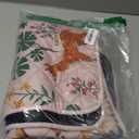 IEUUMLER Washable Pee Pads for Dogs, 2 Pack Forest Pattern Reusable Waterproof Puppy Pads, Non-Slip Super Absorbent Dog Training Pad for Playpen Crate Bed EU013 Pink Jungle, 24x18