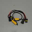 2 PCS Car 9005/9006 LED Light Bulb Decoder Kit, 50W 6Ohm Anti Flicker Error Decoder, Fog Light Bulb Load Relay Harness Adapter, for 9005/9006 LED Bulb Assemblies (Black)