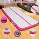 Air Mat Tumble Track, Gymnastics Mats Tumbling Track with Electric Air Pump for Home Use Cheerleading Training Kids Gym Yoga