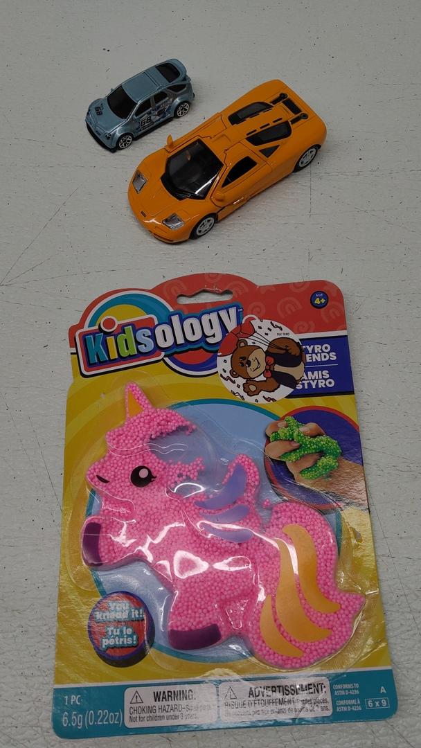 2 Toy Cars And Kidsology