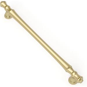 Asidrama 10 Pack 7.5 Inch(192mm) Brushed Gold Kitchen Cabinet Handles, Cabinet Pulls Kitchen Cabinet Hardware for Cupboard Drawer Pulls