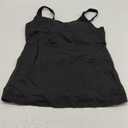 V FOR CITY Women Tank Top with Built-in Padded Bra Adjustable Wide Strap V-Neck Camisole Cotton Cami Shirts (3X-Large, Black)