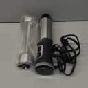 Amazon Basics Multi-Speed Immersion Hand Blender for Kitchen Mixing, Smoothies, Soups, 500 Watt Powerful, Silver