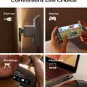 AINOPE 240W USB C to USB C Cable Fast Charging 15FT,Right Angle Fast Type C Charging Cable Fits iPhone 16 Pro Max Plus,iPhone 15,MacBook Air/Pro,iPad Pro,Samsung,Pixel,All Devices, Black, 1 Pack