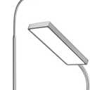 LEPOWER Desk Lamp, 800LM LED for Home Office, 12W Reading for Desk, Eye-Caring Light, Touch Table Gooseneck Lamp, 50 Lighting Modes, Bright for Bedroom, Study (Grey)