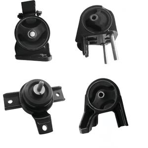 Engine Transmission Mount Set 4Pcs Compatible with 2010-2012 Santa Fe 2011-2013 Sorento 2.4L 3.5L FWD, Replaces 218302P400 218302P500 218302P000 218302P600