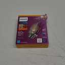 Philips B11 E12 (Candelabra) LED Bulb Soft White 60 Watt Equivalence 1 Pack