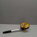 Measuring Wheel in Feet, Rolling Measuring Wheel for Construction, Outdoor Walking Measuring Wheel, Telescopic Wheel Measurement Roller, One Key to Reset, 6 Inch, Up to 9999Ft (Single, No Gifts.)