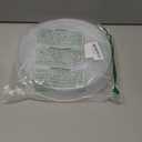 SupKing 9 Pack Plant Saucers (8inch /10inch /12inch) Heavy Sturdy Plant Trays for Indoor Clear Plastic Flower Pot Saucers Thicker Plant Water Drip Trays for pots -Clear