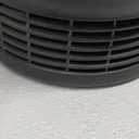 Honeywell HHF370B 360 Degree Surround Fan Forced Heater with Surround Heat Output Charcoal Grey Energy Efficient Portable Heater with Adjustable Thermostat & 2 Heat Settings , Black