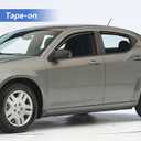 Window Visors Rain Guards Shield for 2008-2014 Dodge Avenger, Out-Channel Window Vent Wind Deflectors Visors Shades for 08-14 Dodge Avenger