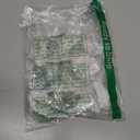 Asidrama 10 Pack Gold Knurled Dresser Drawer Cabinet Hardware Zinc Knobs for Dresser Drawers (Single Hole Knob)