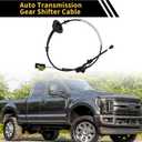 Automatic Transmission Gear Shifter Cable for Ford F-150 2000-2003 with 4R70W Automatic Transmissions Auto Trans Gear Shift Control Lever Cable Metal