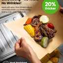 200 PCS Unbleached Parchment Paper Sheets for Baking 12x16 Inches, Non-Stick and Non-Toxic Pre-cut Parchment Sheets for Oven, Cooking, Grilling, Air Fryer and Steaming - Fit for Half Sheet Pans