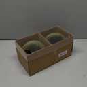 6inch Big Green Velvet Christmas Ornaments, 2pcs Flocked Ornaments Balls Sets for Christmas Tree Decorations