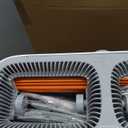 Flat Mop and Bucket System - Mop and Bucket with Wringer Set for Home | Wet Dry Mop for Apartment, Tiny Home, Windows, Wall, Hardwood Floor, RV with 6 Reusable Microfiber Cloth