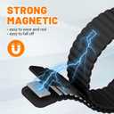 Magnetic Sport Bands for Apple Watch Band 40mm 38mm 41mm 42mm 44mm 45mm 46mm iWatch bands for Women Men,Silicone Loop Strap Wristband for Apple Watch Series 11 10 9 8 7 6 5 4 3 SE 3/2nd Ultra/3/2 49mm