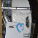 Swivel Shower Chair with Arms and Back, 400 lbs Heavy Duty Shower Seat for Inside Shower Stall and Bathtub, Height Adjustable Safety Bath Seat for Elderly, Adults, Handicap and Disabled