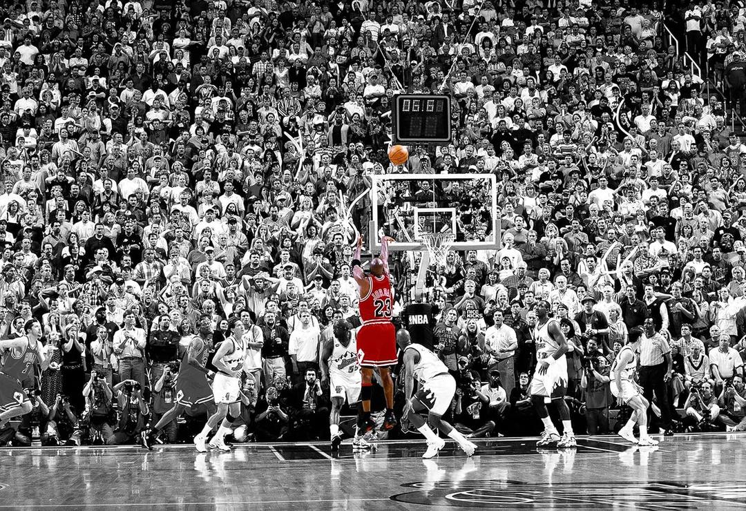 Large Sports Poster (24"x32"), Basketball Superstar Michael Jordan, Bedroom Gymnasium Wall Art Decor, Unframed Canvas Poster (Pattern - C)