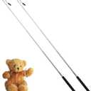 Ouligay 2 Pcs 21 inch Adjustable Puppet Handles Arm Control Rod, Metal Puppet Stick Accessory, Retractable Puppets Tools for Puppets