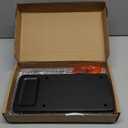 ALLCENER Modern Wine Rack Countertop, Matte Black 6 Bottle Wine Rack with Glass Holder, Metal Wine Holder Stand with Shelf & Corkscrew Tray for Home Bar & Kitchen