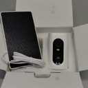 ANRAN 4G LTE Cellular Solar Security Camera Wireless Outdoor, 2K No WiFi Solar Powered Security Camera, 2 Way Audio, Smart Motion Detection, Color Night Vision, IP66, White (32GB & SIM Card Included)