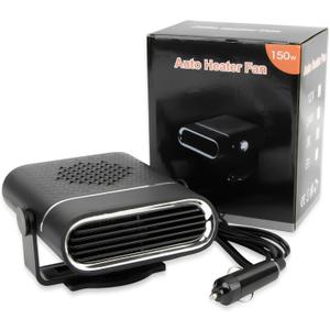 Car Heater - PSLER 12v Plug in Heater for Car, Windshield Warmer Quick Defrosting and Defogging, 2-in-1 Heating and Cooling