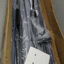 MAXYOYO Adjustable Floor Sofa Couch with 2 Pillows, Multi-Functional Bean Bag Bed, 5-Position Foldable Lazy Sofa Sleeper Bed with Armrest, Versatile Floor Seating for Reading, Black, Double (Loveseat)